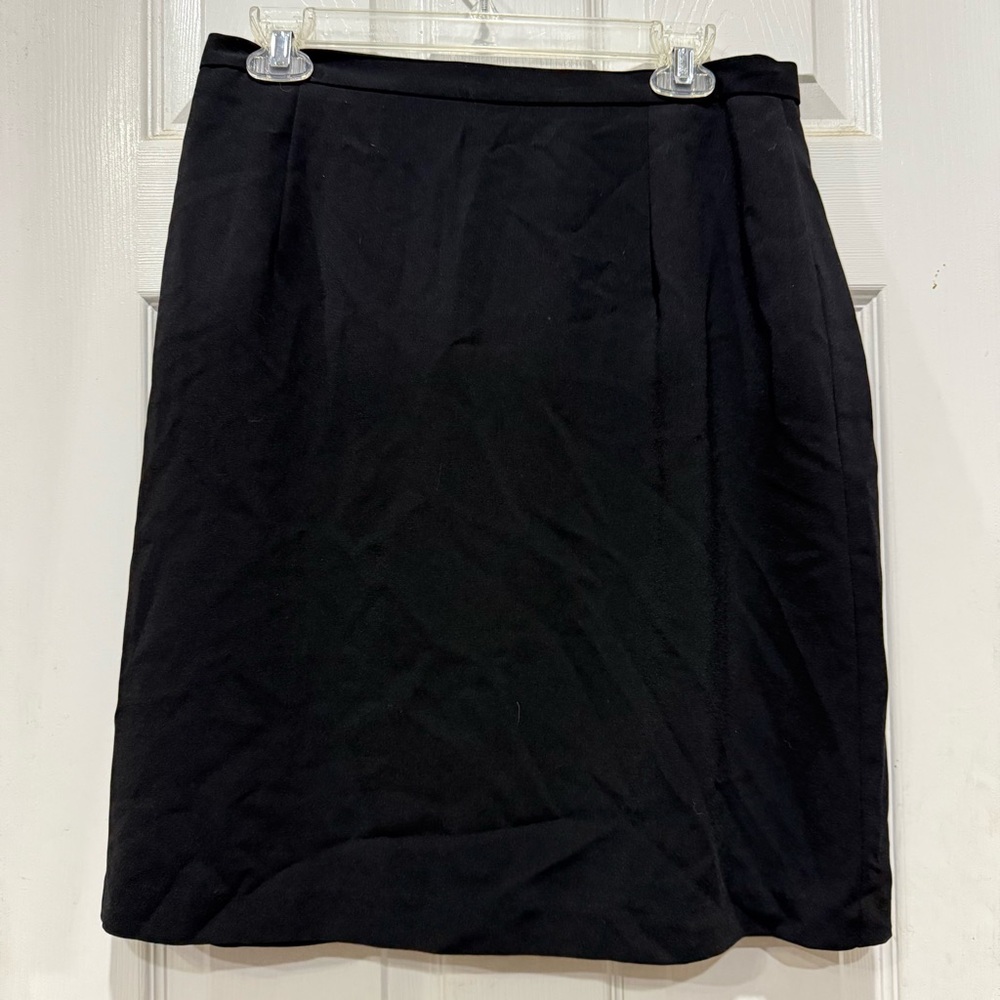 Montage by Mon Cheri Black Pencil Skirt Knee-Length Work
